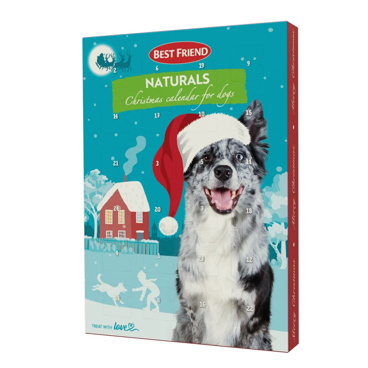 Koiran joulukalenteri Best Friend Naturals Joululahja koiralle