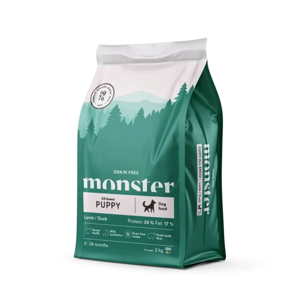 Monster Puppy Grain Free Lammas & Ankka