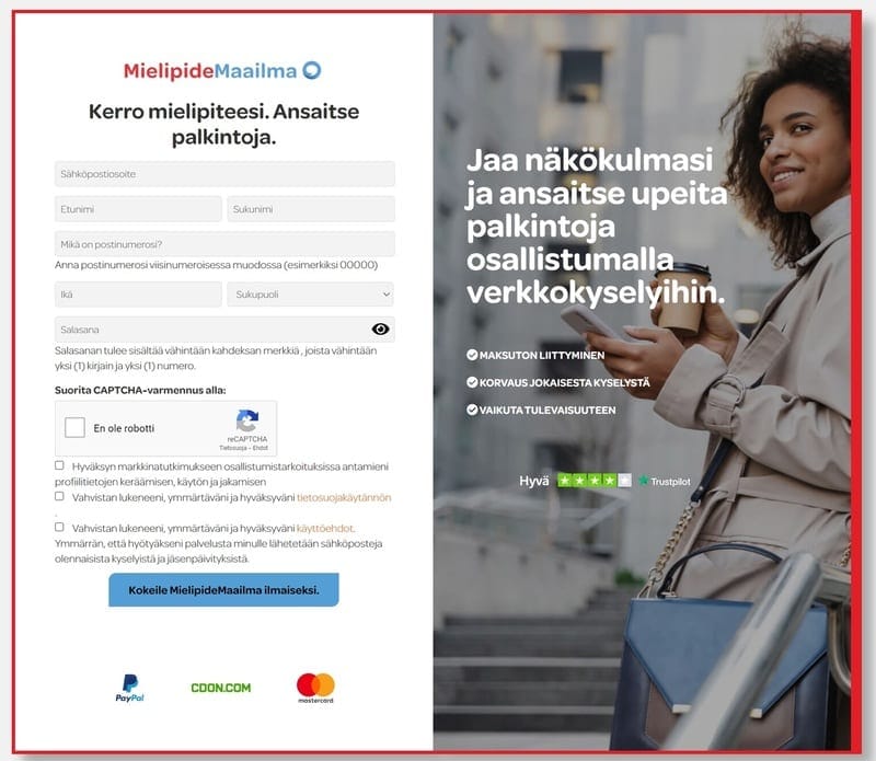 Mielipidemaailma kokemuksia 2026