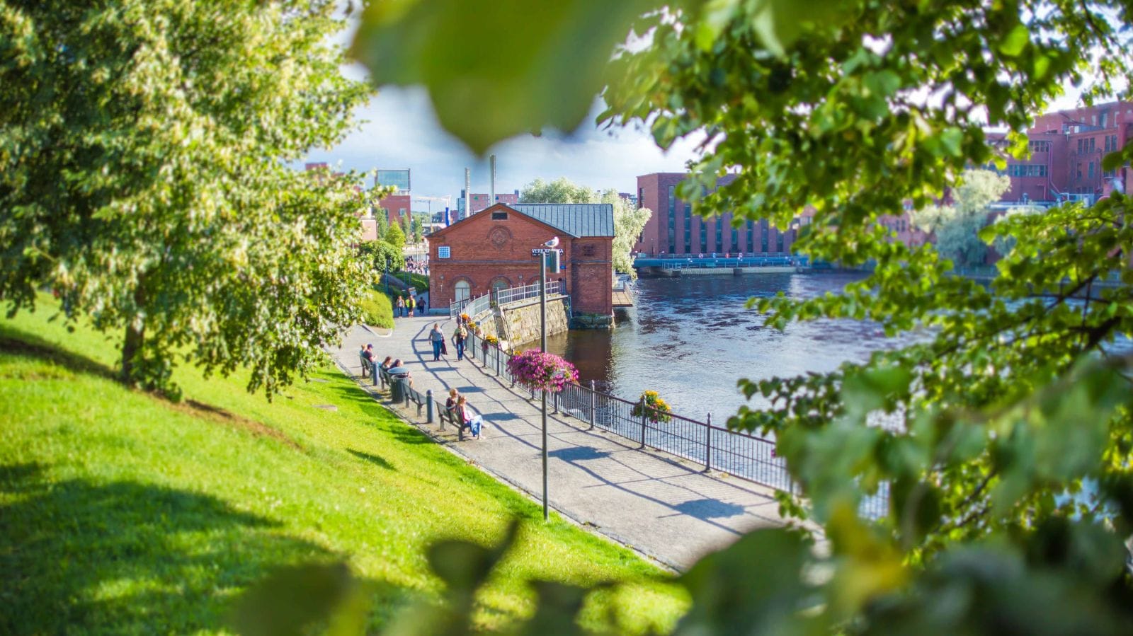 Tammerkosken maisema - kilpailuta sähkösopimus Tampere helposti ja luotettavasti
