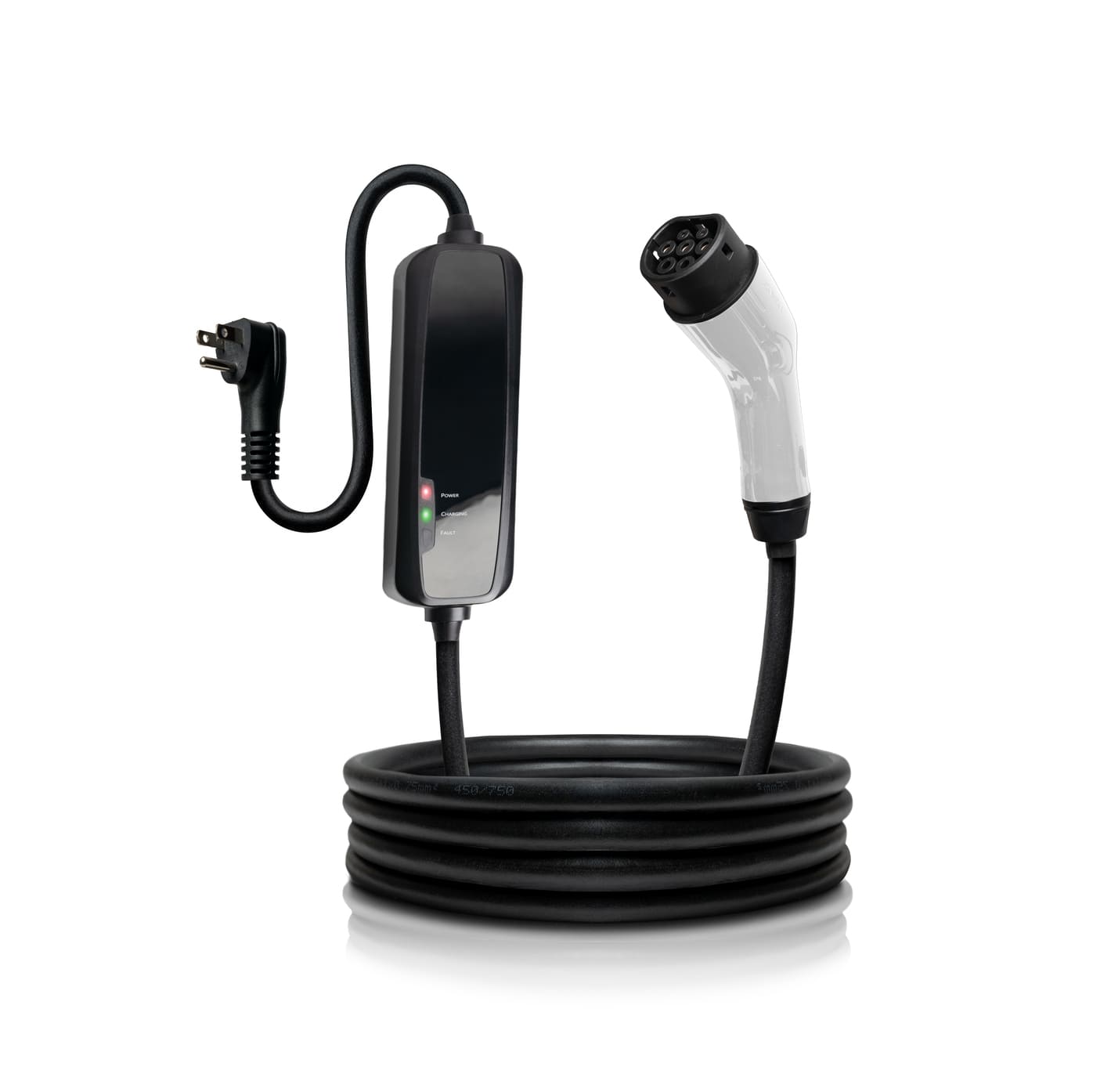 Liikuteltava Type 2 sähköauton laturi matkakäyttöön