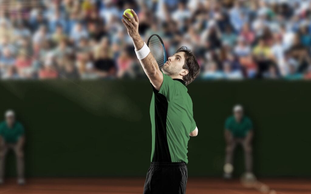 Paras tennismaila spiniin ja voimaan