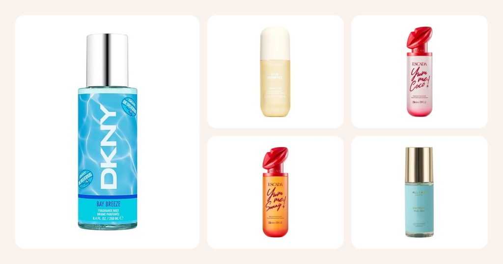 Alle 50 €: Pool Party Body Mist Bay Breeze 250 ml, Hair & Body Mist Caramel Cloud 100 ml, Yum me, Coco! Body Mist 236 ml, Yum me, Sunny! Body Mist 236 ml, Coco Breeze Body Mist 150 ml