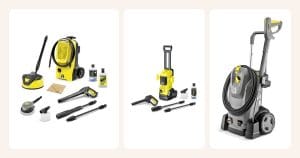 Koti 1 Vertailussa: Kärcher - Painepesuri K 5 Classic Car & Home, Kärcher - Painepesuri K 3 FJ, Kärcher - Painepesuri HD 6/15 M