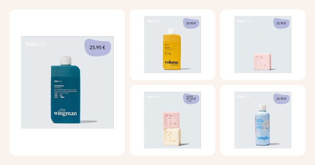 Vertailussa: The Wingman™ Shampoo - 1 pullo x 250 ml, Volume Wizard™ Shampoo - 1 pullo x 250 ml, Hair Bars™ Strengthening Shampoo Bar - 1 kpl x 50 g, Hair Bars™ Duo ym.