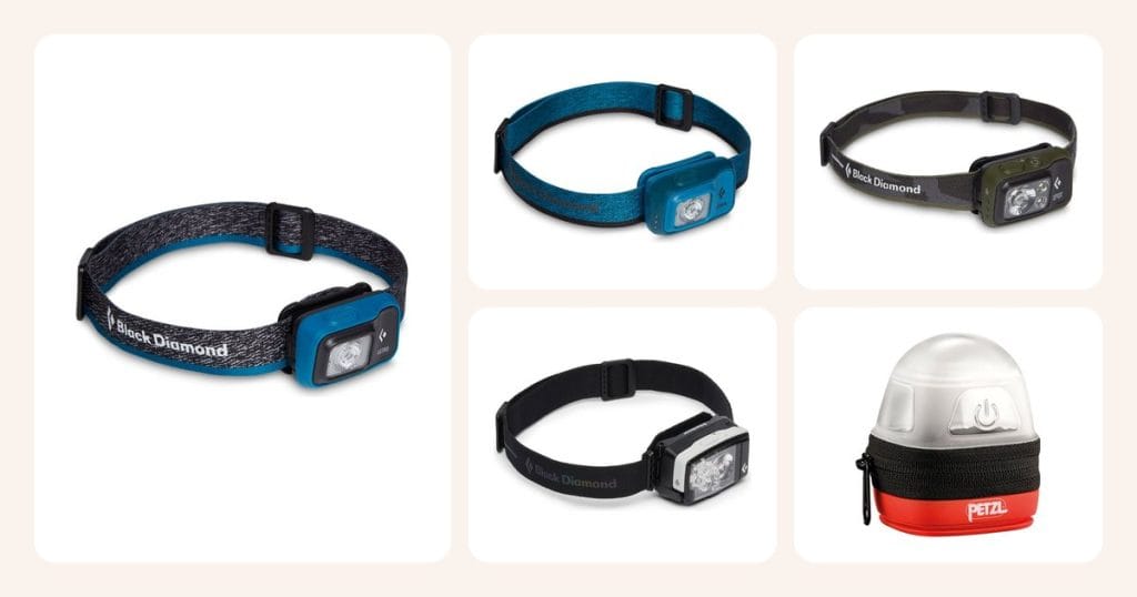 Vertailun otsalamput: Black Diamond Astro 300 Headlamp Azul, Black Diamond Astro 300-R Headlamp Azul, Black Diamond Spot 400 Headlamp Dark Olive ym.